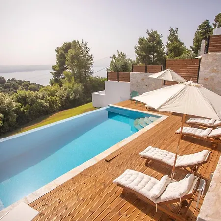 Allure Luxury Villas 3&4 Serenity Retreat Moni Evaggelistrias Exterior photo