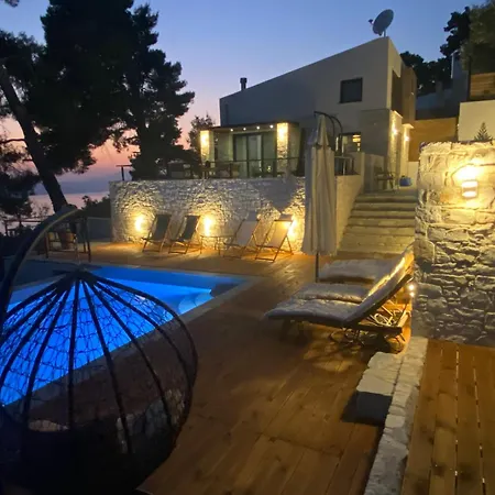 Allure Luxury Villas 3&4 Serenity Retreat Moni Evaggelistrias Exterior photo
